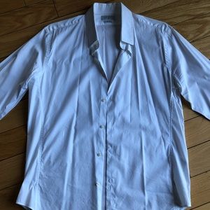 ZARA men’s button down shirt Large .